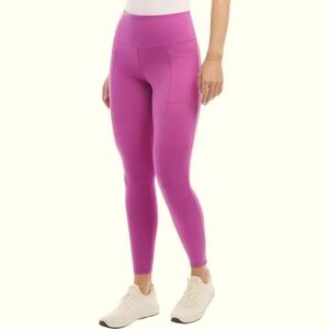 Danskin Legging NWT Activate 7/8 Leggings in Meadow Mauve Pockets Size XXL